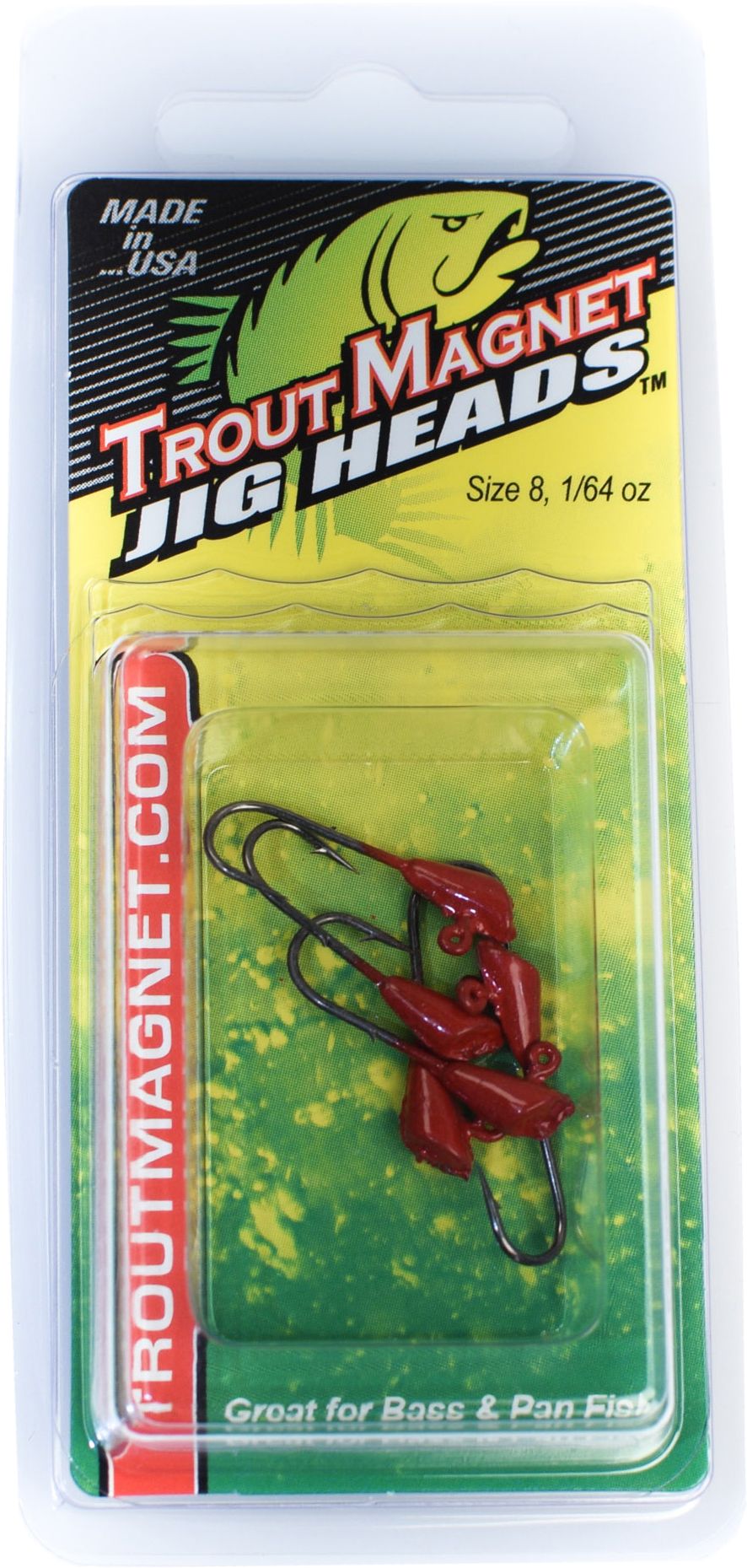 Leland's Lures Trout Magnet Replacement Jig Heads - 5 Piece Pack