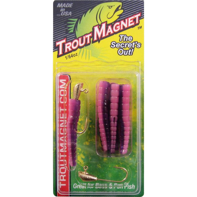 Leland's Lures Trout Magnet E.F. Lead Free Soft Bait - 9 Piece Pack