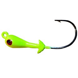 Eagle Claw ECJC Crappie Chenille Jig Fishing Lure, Chartreuse