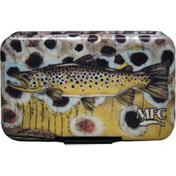 Montana Fly Company Fly Box Poly with Optional Leaf- Currier's Brown Trout