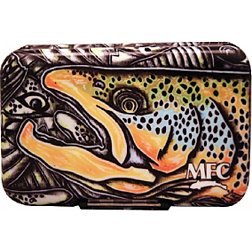 Montana Fly Company Estrada's Brown Trout Fly Box with Optional Leaf