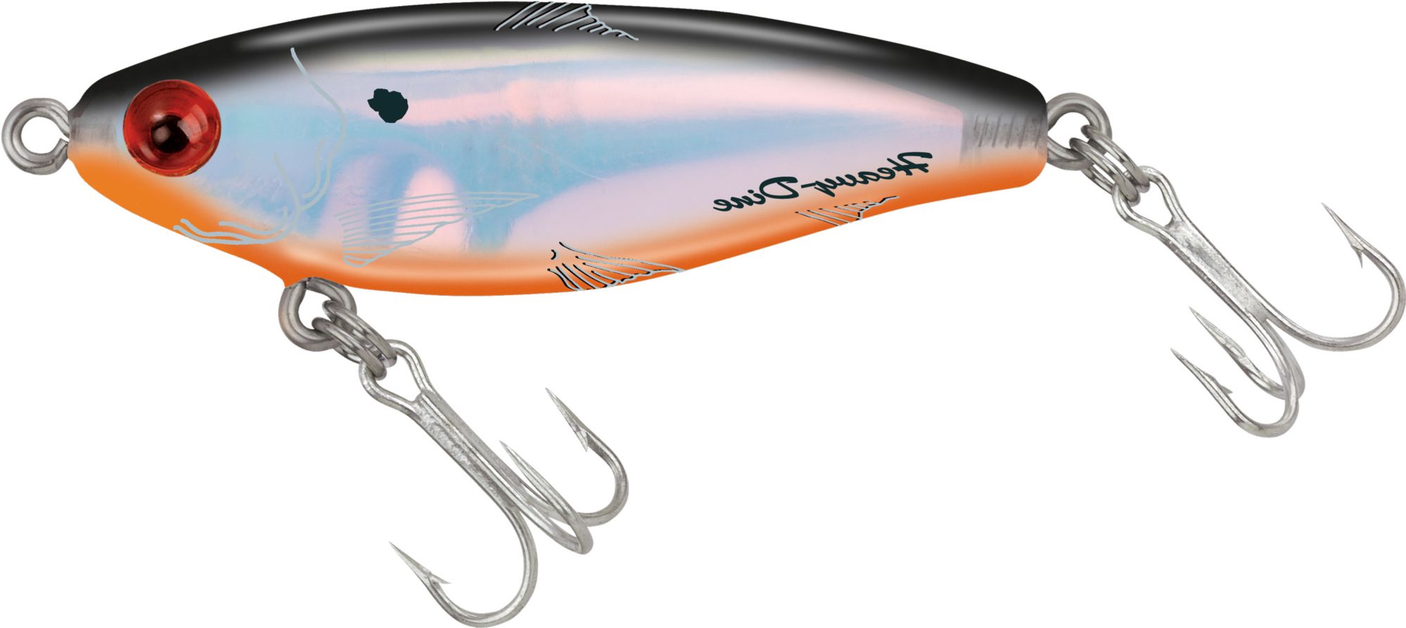 MirrOlure MirrOdine Suspending Twitchbait - 3-1/8″ - Black Back Orange