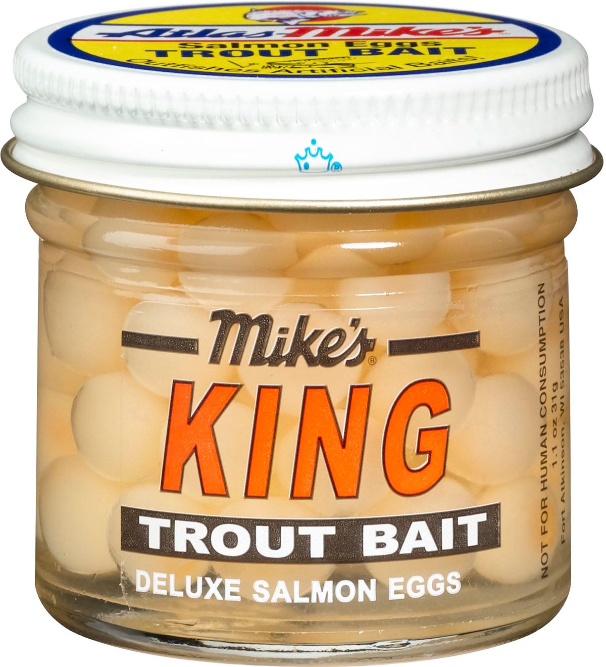 Mike's King Deluxe Salmon Eggs, Light