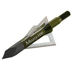 Muzzy 3-Blade Screw-In Broadheads -  6 Pack