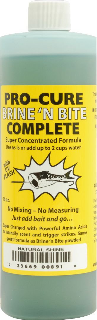 Pro-Cure Brine 'N Bite Complete Liquid Bait Brine
