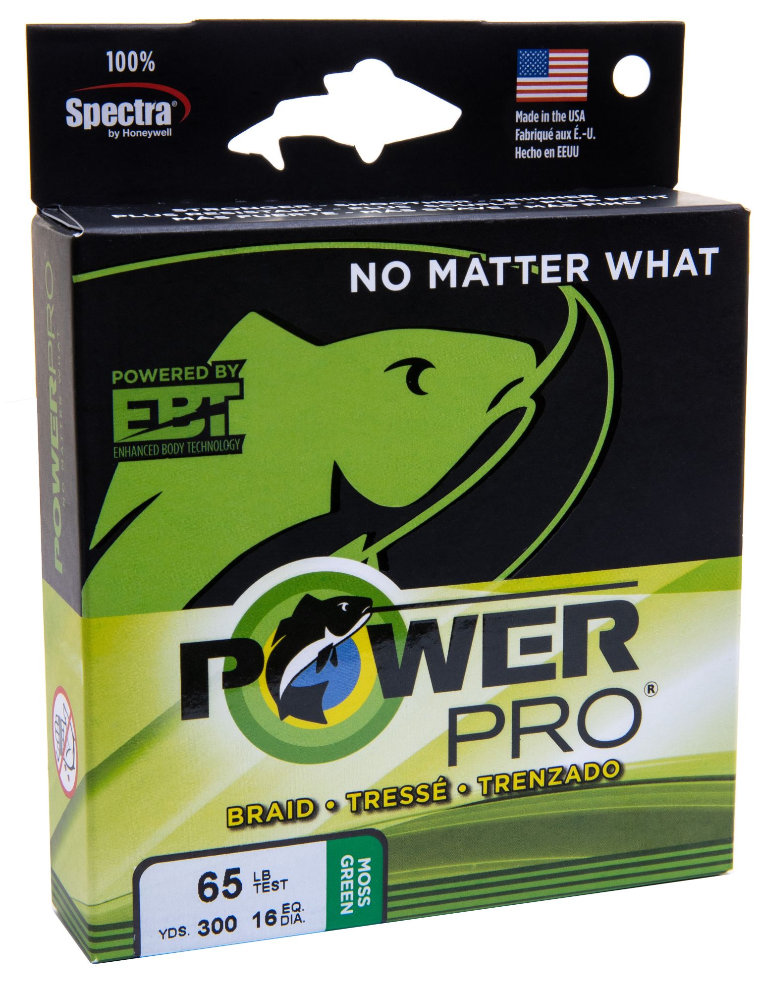 Photos - Other for Fishing Power Pro PowerPro Braided Line, Moss Green 15PEOUPWRPRGRN300FLI 