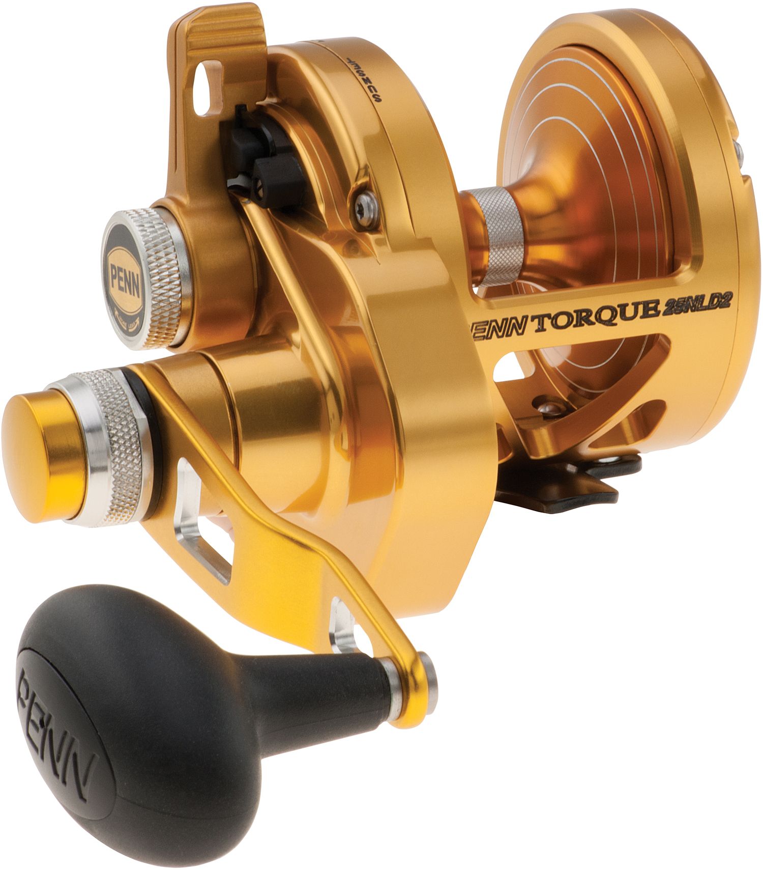 Photos - Other for Fishing PENN Torque 2-Speed Lever Drag Conventional Reels, Size 30, Gold 15PNFUPNN 