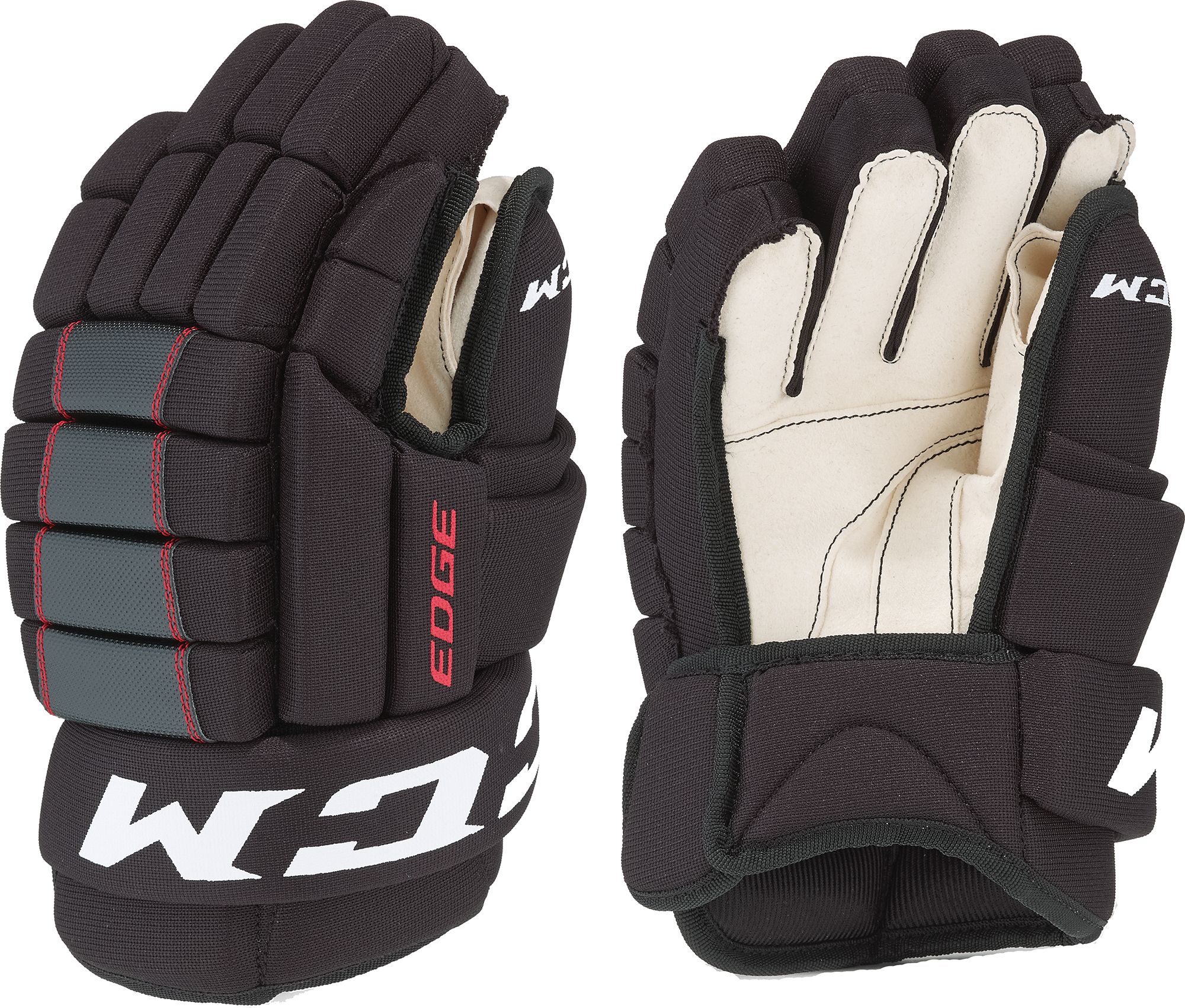 CCM Junior QLT Edge Ice Hockey Gloves DICK'S Sporting Goods