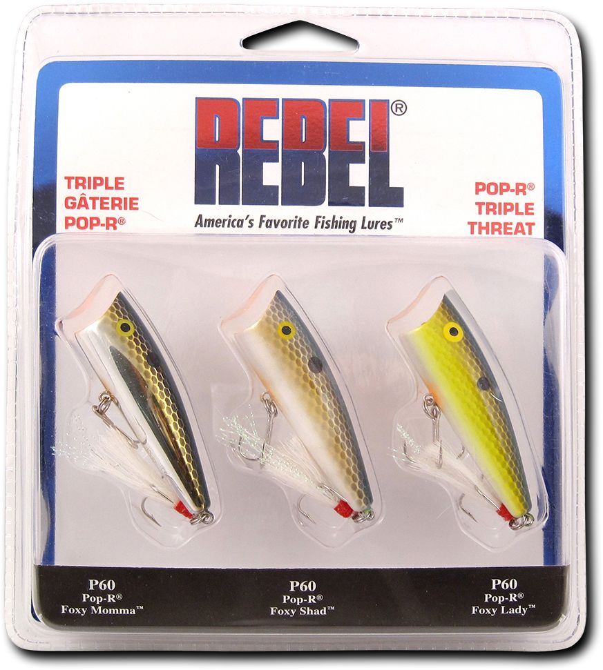 Rebel Classic 4-Pack Critters Lure Kit