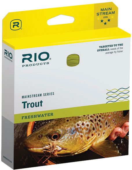Photos - Other for Fishing Rio Mainstream Trout Floating Fly Line, Lemon Green 15RIOUMNSTRMLNWF4FLI 