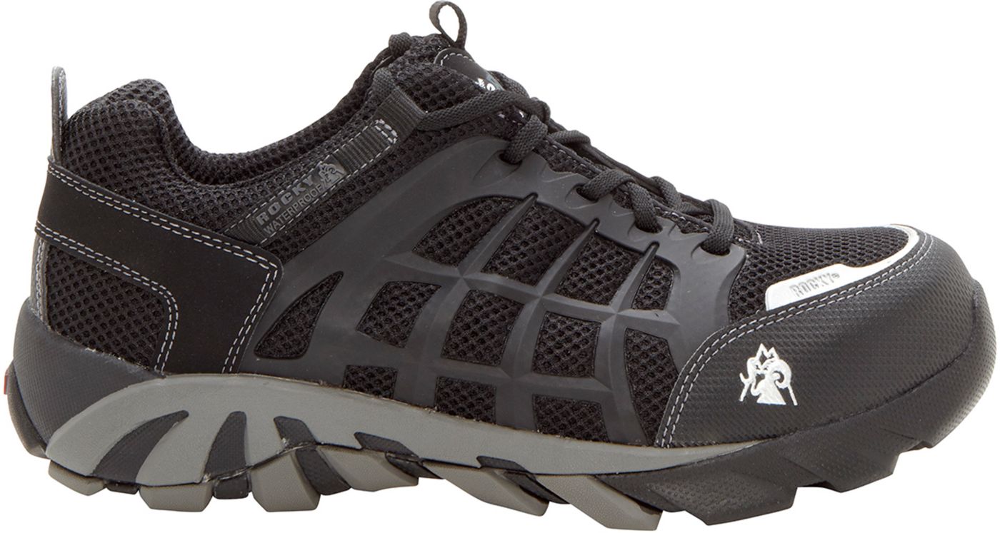 composite toe waterproof work shoes