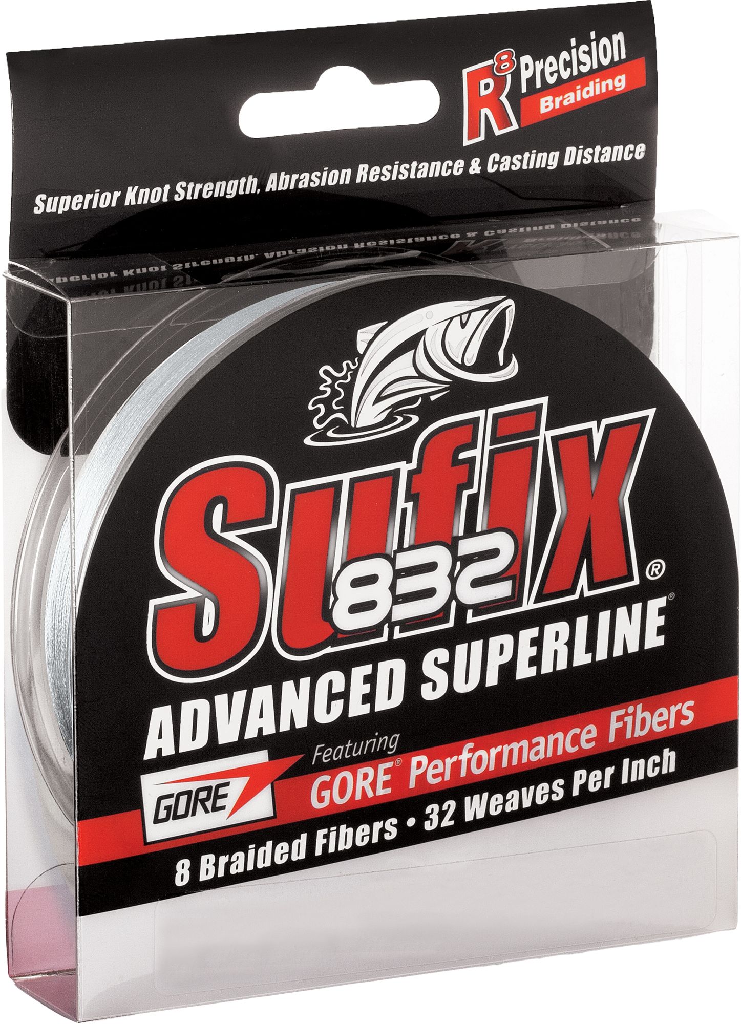 Photos - Other for Fishing Sufix 832 Advanced Superline Braided Fishing Line, Low Vis Green 15SFXU832 