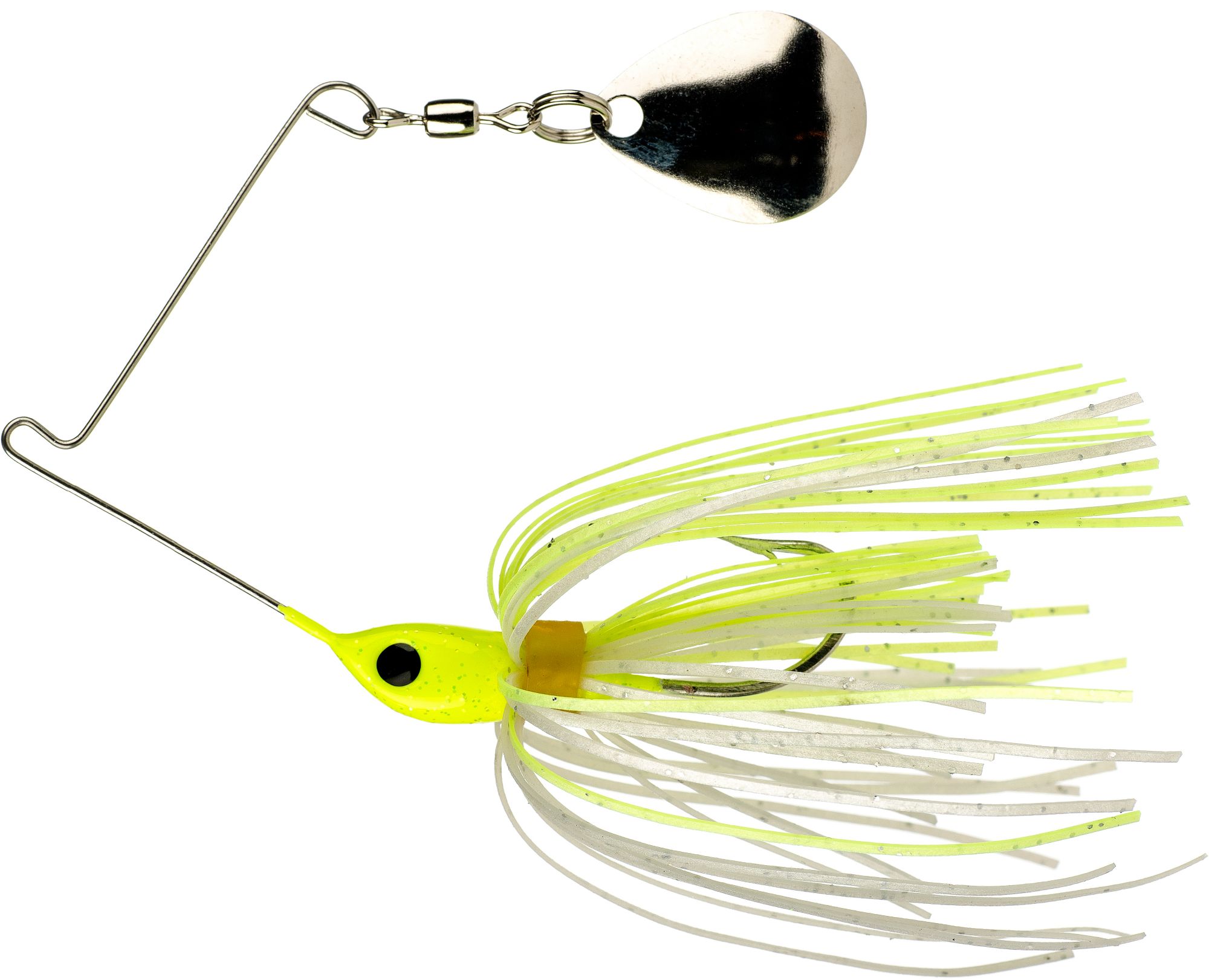 Chartreuse/White