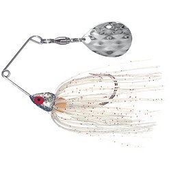 Strike King Mini-King Spinnerbait - Clear/Silver/Red