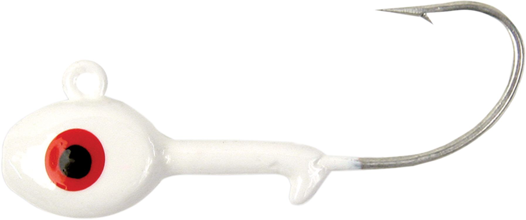 Sea Striker Got-Cha Grub Jig Head, White