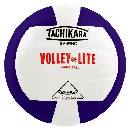Tachikara Volley-Lite Indoor Volleyball - Purple