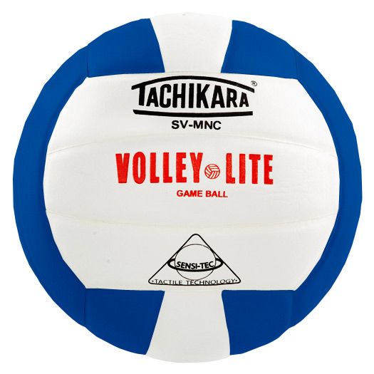 Tachikara Volley-Lite Indoor Volleyball - Blue