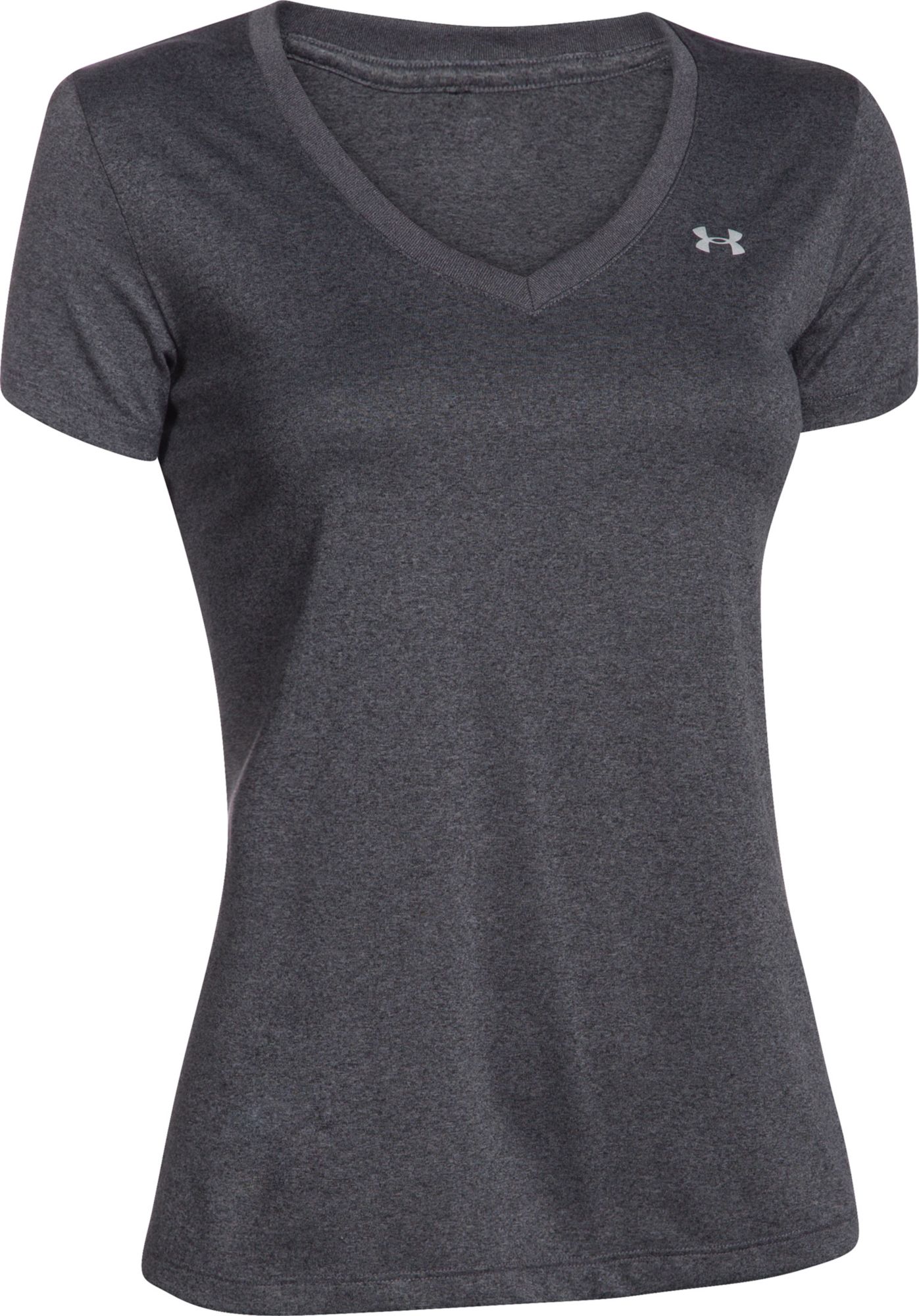 womens white under armour shirt