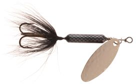 Yakima Bait Worden's Original Rooster Tail Spinners - Black