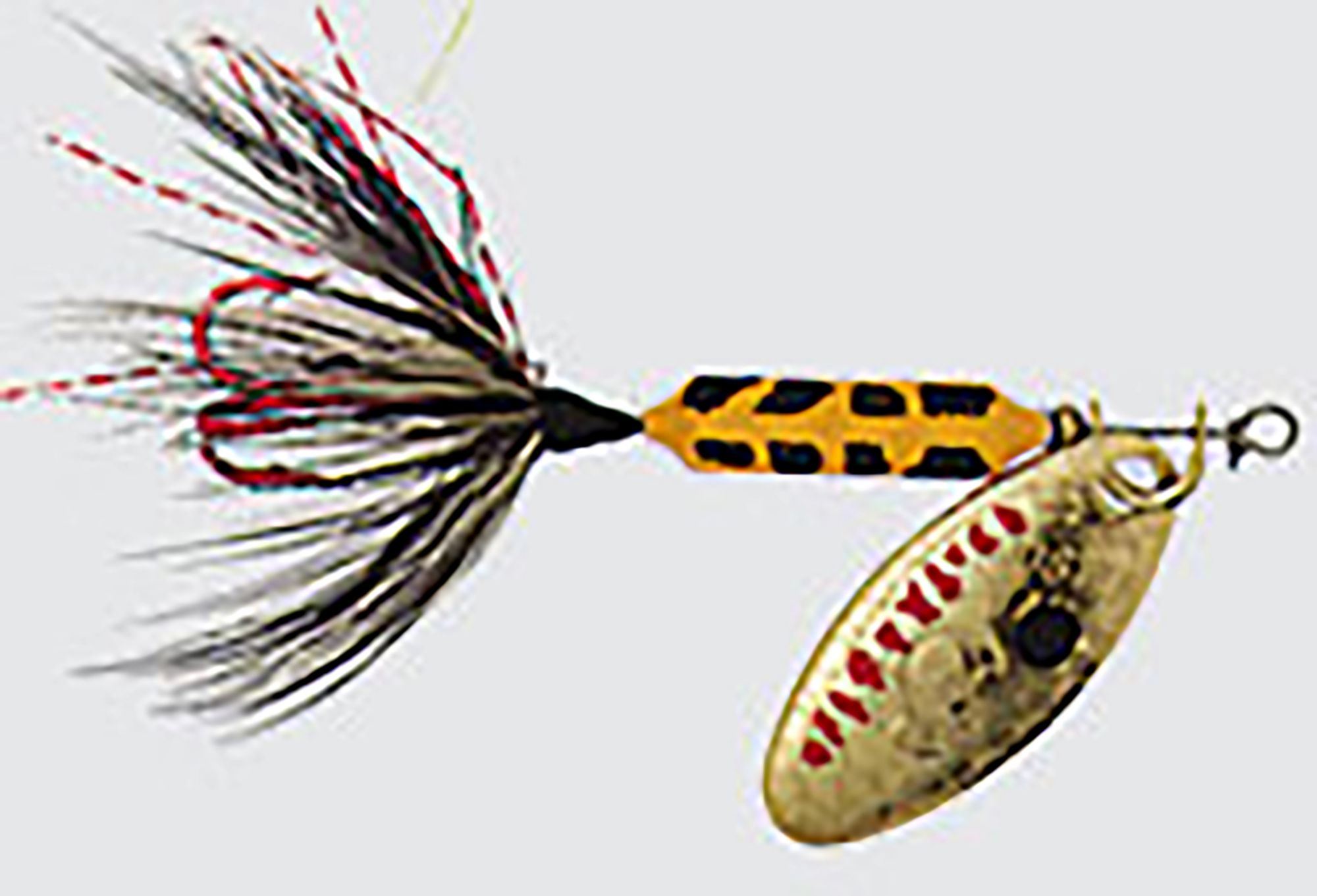 Yakima Bait Worden's Original Rooster Tail Spinners - Yellow