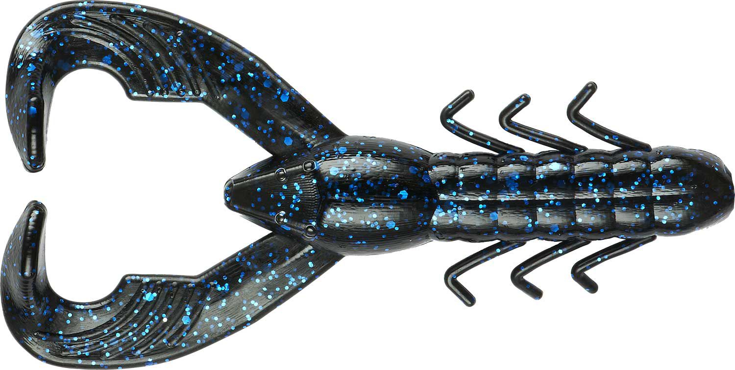 Black/Blue Flake
