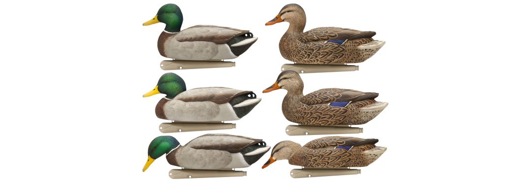 Avian X Top Flight 6 Pack Mallard Decoys Field Stream