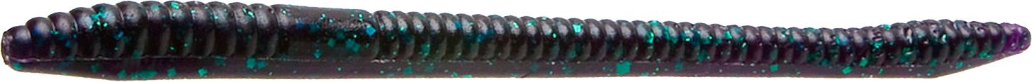 Zoom Bait Finesse Worm Soft Bait, Junebug