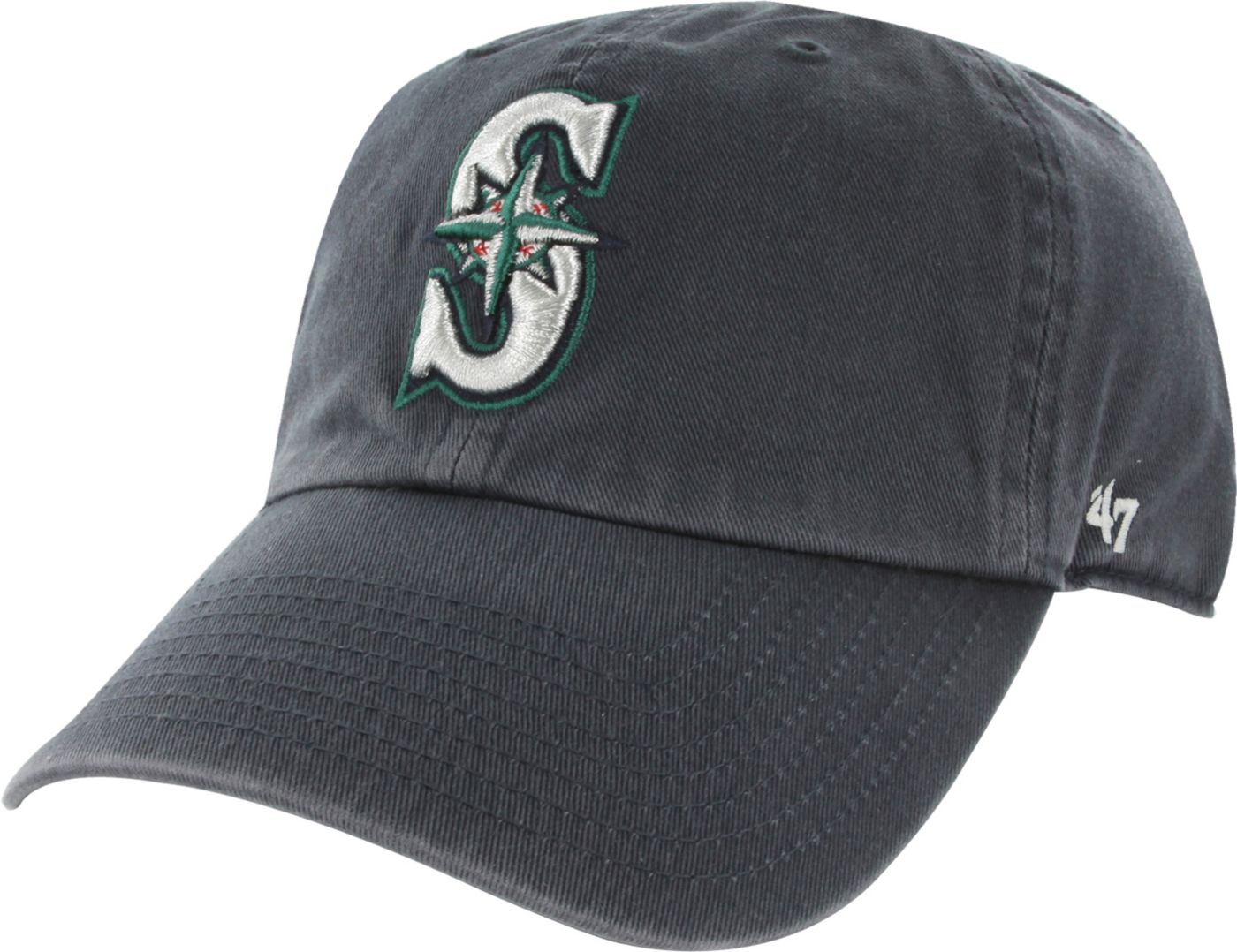 ‘47 Men's Seattle Mariners Clean Up Navy Adjustable Hat DICK'S