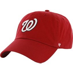 '47 Men's Washington Nationals Red Clean Up Adjustable Hat