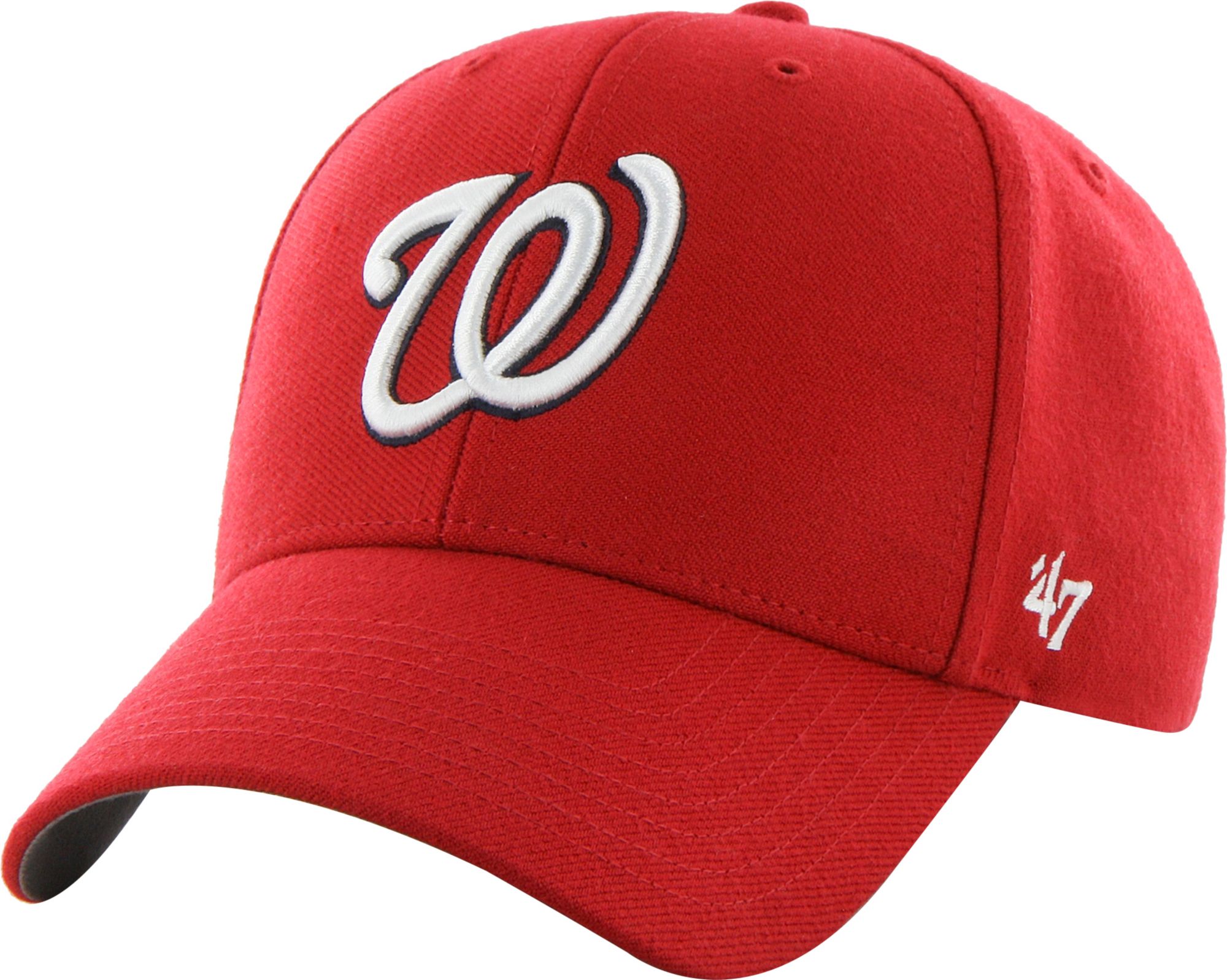 '47 Men's Washington Nationals MVP Red Adjustable Hat