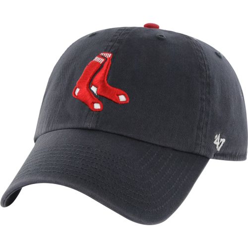 47 Brand Boston Red Sox Ice Clean Up Adjustable Hat - White/Navy, Unisex,  Adult - MLB Baseball Cap