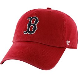 ‘47 Men's Boston Red Sox Clean Up Red Adjustable Hat