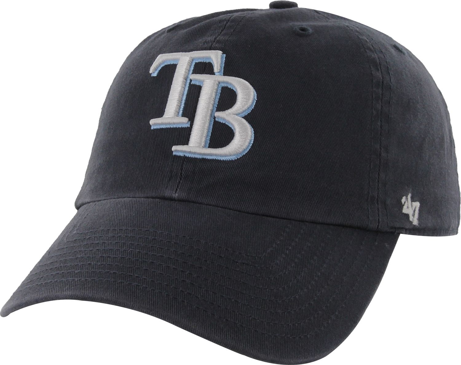 '47 Men's Tampa Bay Rays Clean Up Navy Adjustable Hat
