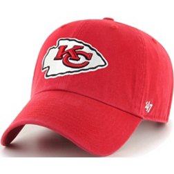 '47 Men's Kansas City Chiefs Red Clean Up Adjustable Hat