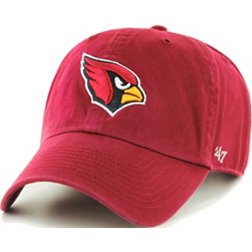 '47 Men's Arizona Cardinals Red Clean Up Adjustable Hat