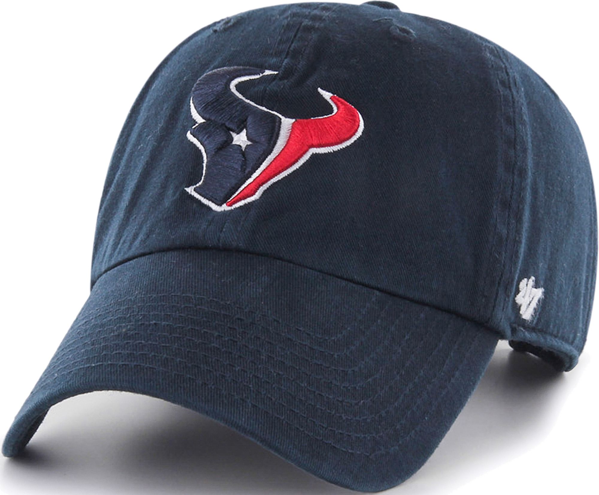'47 Adult Houston Texans Navy Clean Up Adjustable Hat