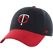 '47 Youth Minnesota Twins Short Stack MVP Navy/Red Adjustable Hat