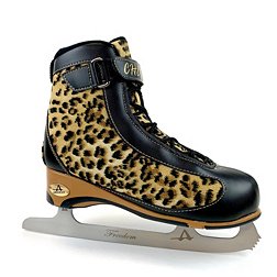 American Athletic Shoe Women's Soft Boot Cheetah Figure Skate