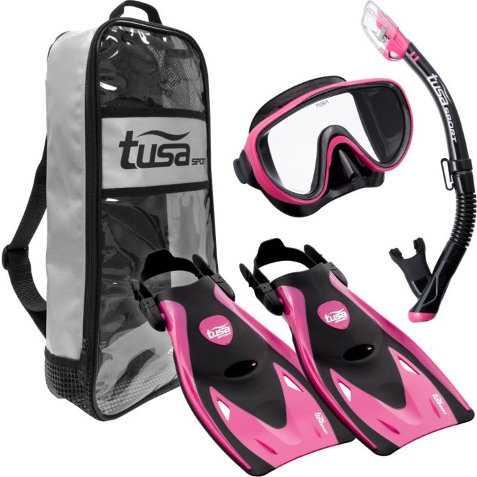 Tusa Sport Adult Serene Black Series Snorkeling Set Dick S