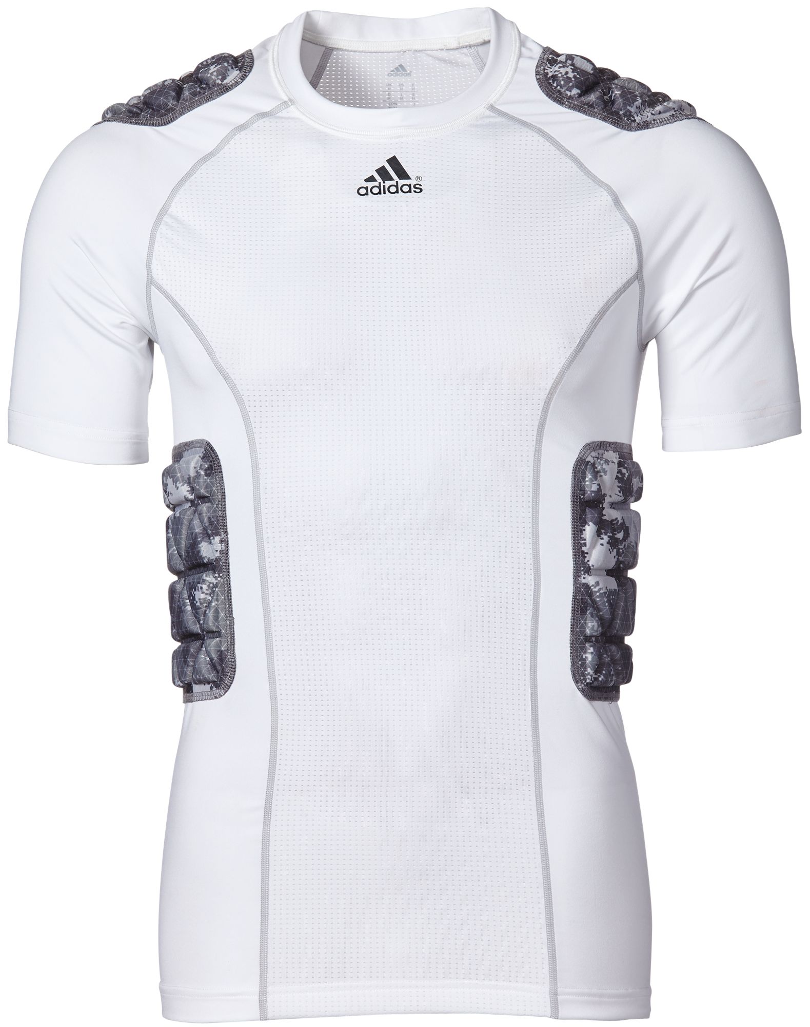 adidas Adult Padded techfit Camo Football Shirt
