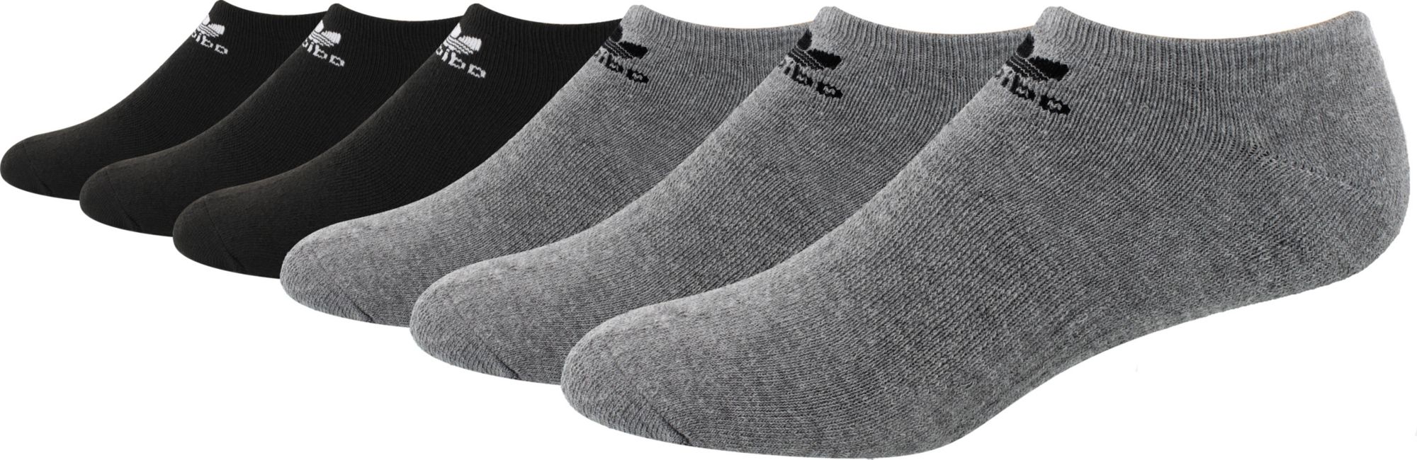 adidas Originals Trefoil No Show Socks 6 Pack