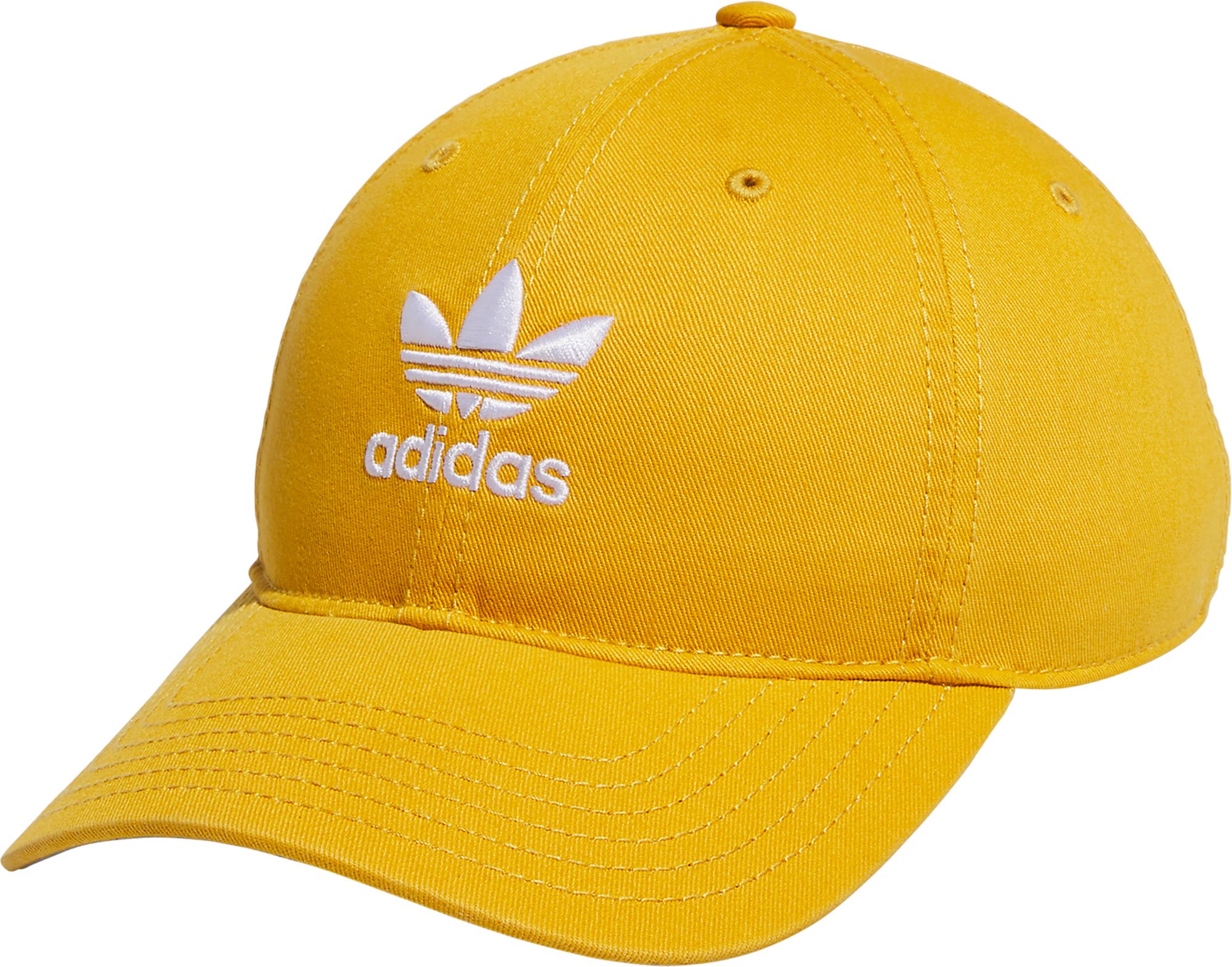 adidas Men's Adicolor Originals Relaxed Hat - Yellow