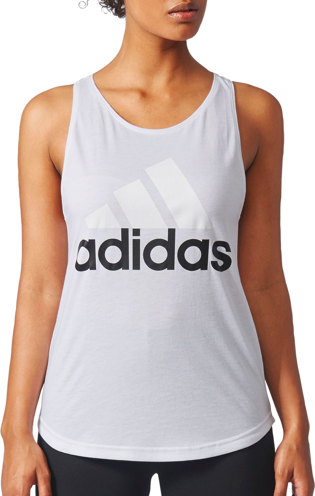 adidas Women's Essentials Linear Loose Tank Top