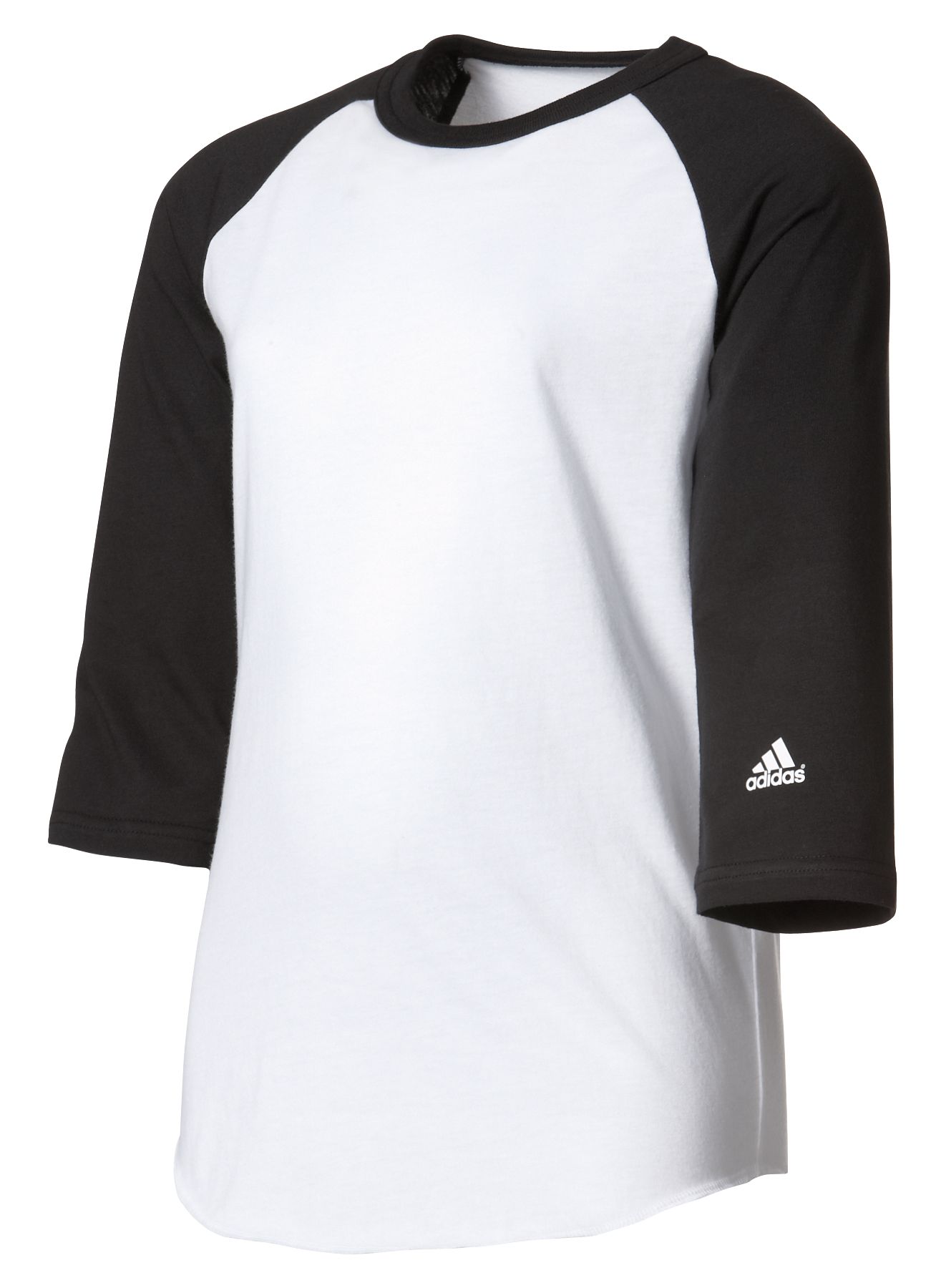 adidas Youth Triple Stripe ¾ Sleeve Baseball Practice Shirt