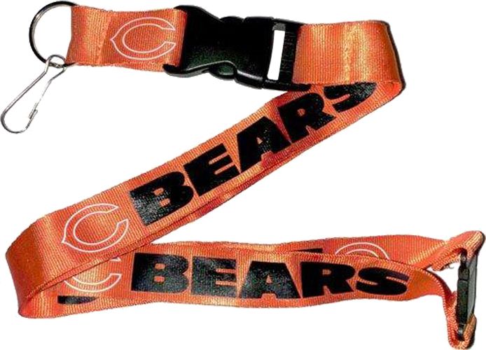 Chicago Bears Orange Lanyard