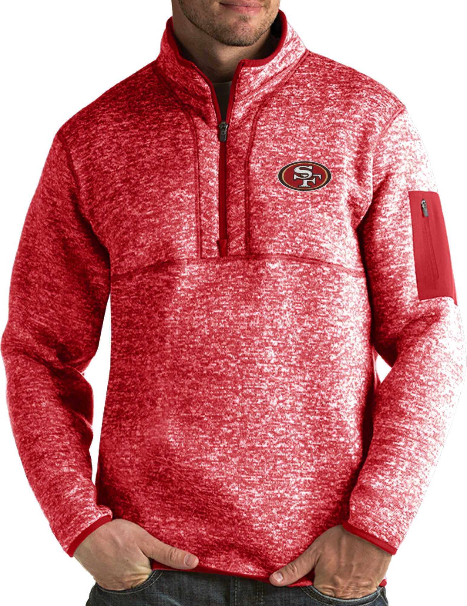 Antigua Apparel / Women's San Francisco 49ers Black Generation Full-Zip  Jacket