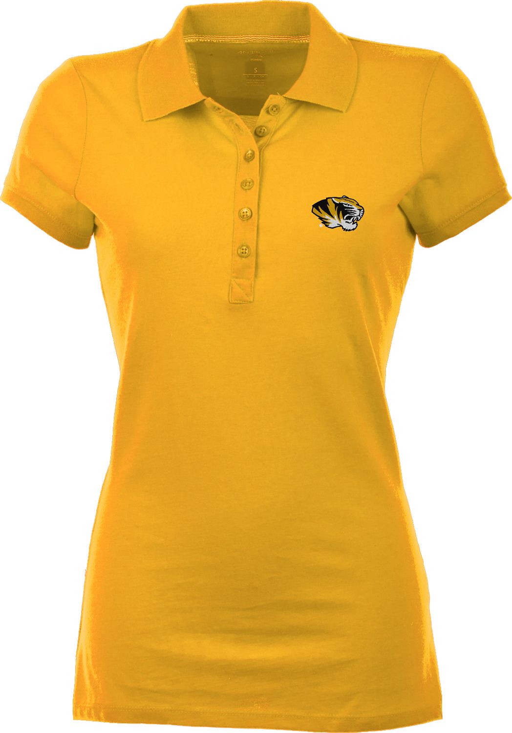 Antigua Men's Pittsburgh Steelers Merit Black Xtra-Lite Polo