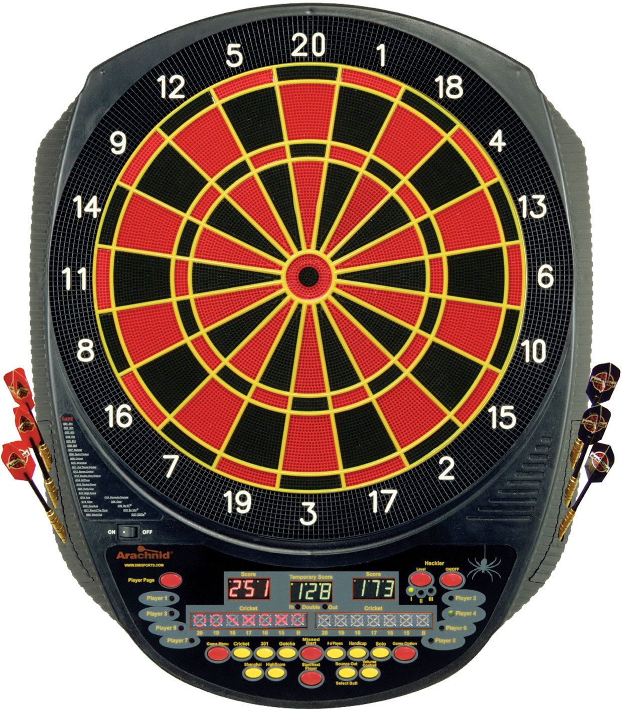 Arachnid Inter-Active 6000 Electronic Dartboard