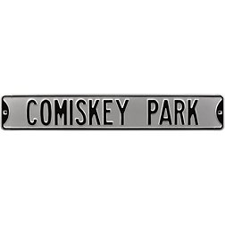 Authentic Street Signs Comiskey Park Silver Street Sign