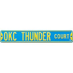 Authentic Street Signs Oklahoma City Thunder Court Sign